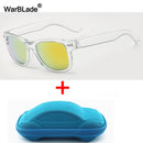 WarBLade Cool Kids Sunglasses Children Anti-uv Sun Glasses Boys Girls Baby Eyeglasses Coating Lens UV 400 Protection With Case