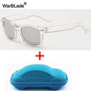 WarBLade Cool Kids Sunglasses Children Anti-uv Sun Glasses Boys Girls Baby Eyeglasses Coating Lens UV 400 Protection With Case