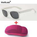 WarBLade Cool Kids Sunglasses Children Anti-uv Sun Glasses Boys Girls Baby Eyeglasses Coating Lens UV 400 Protection With Case