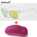 WarBLade Cool Kids Sunglasses Children Anti-uv Sun Glasses Boys Girls Baby Eyeglasses Coating Lens UV 400 Protection With Case