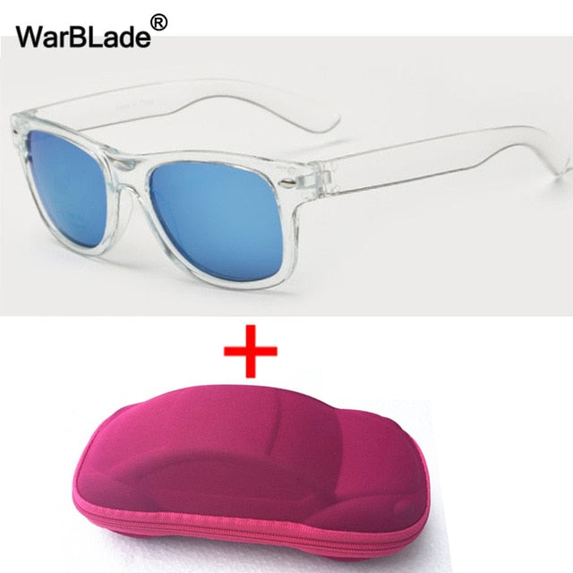 WarBLade Cool Kids Sunglasses Children Anti-uv Sun Glasses Boys Girls Baby Eyeglasses Coating Lens UV 400 Protection With Case