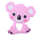 XCQGH Personalised Name Silicone Baby Pacifier Clips Chain Nipple Pacifier Chain with Mouse Holder for Baby, Baby Shower Gift