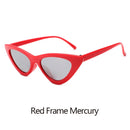 Epicool Cat Eye Sunglasses Women Plastic Frame Classic Sun glasses Ladies Retro Fashion Mirror Sunglasses UV400 oculos