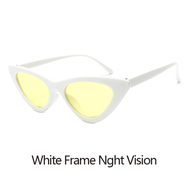 Epicool Cat Eye Sunglasses Women Plastic Frame Classic Sun glasses Ladies Retro Fashion Mirror Sunglasses UV400 oculos