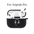 Silicone Case for Apple Airpods 1 2 Cases Cover Slogan Simple Text Dont touch airpods Earphone Cover for Airpods Pro capa Bags