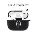 Silicone Case for Apple Airpods 1 2 Cases Cover Slogan Simple Text Dont touch airpods Earphone Cover for Airpods Pro capa Bags