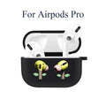 Silicone Case for Apple Airpods 1 2 Cases Cover Slogan Simple Text Dont touch airpods Earphone Cover for Airpods Pro capa Bags