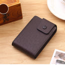 TANGYUE Men Credit Card Holder Leather Purse for Cards Case Wallet for Credit ID Bank Card Holder Women Cardholder and Coins
