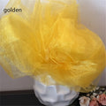 5M 10M Tulle Roll Crystal Fabric Organza Tulle Roll Spool Wedding Decoration Birthday Party Kids Baby Shower Wedding Decorations