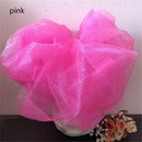 5M 10M Tulle Roll Crystal Fabric Organza Tulle Roll Spool Wedding Decoration Birthday Party Kids Baby Shower Wedding Decorations
