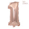 Rose Gold Wedding Birthday Party Balloons Happy Birthday Letter Foil Balloon Baby Shower Anniversary Event Party Decor Supplies