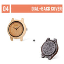 Personality Creative Design Logo MESSAGE Engraved Carved Customize ONLY Logo cost Laser Charge No Watch