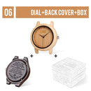 Personality Creative Design Logo MESSAGE Engraved Carved Customize ONLY Logo cost Laser Charge No Watch