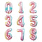 Big Size Gold Sliver Rose Gold Number Balloon Birthday Wedding  Party Decorations Foil Balloons Kid Boy toy Baby Shower