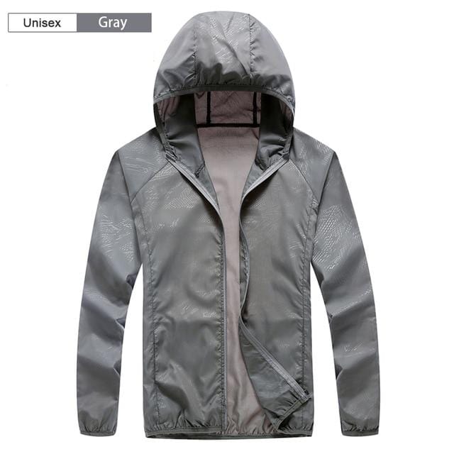 Men Women Hiking Jacket Waterproof Quick Dry Camping Hunting Clothes Sun-Protective Outdoor Sports Coats Anti UV Windbreaker