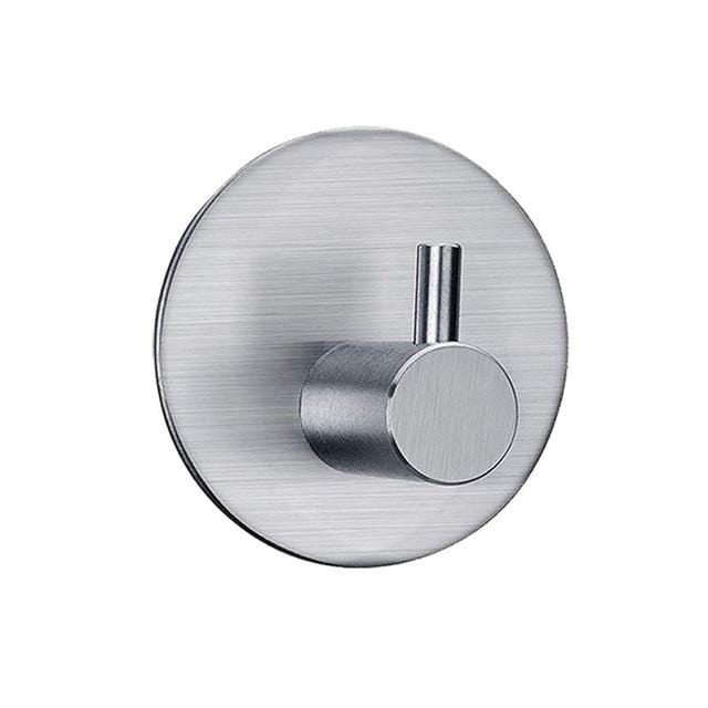 SUS304 Black Robe Hook Wall Hook Towel Hook for Bathroom Stainless Steel Coat Hook Rustproof Hook Hanger for Kitchen Hardware