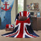 150x200cm New Union Jack British UK Flag Coral Fleece Blanket USA Flag TV Blanket on Bed Sofa Car Throw Home Travel Blankets