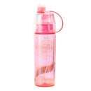New 400/600Ml 3 Color Solid Plastic Spray Cool Summer Sport Water Bottle Portable Climbing Outdoor Bike Shaker My Water Bottles