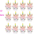 WEIGAO Unicorn Decoration Birthday Party Decor Kids Unicorn Disposable Tableware set Baby Shower Girl Birthday Party Supplies