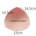 2pcs 1pair Sponge Inserts In Bra Padded for Swimsuit Breast Push Up Fill Brassiere Breast Patch Pads Women Intimates Accessories