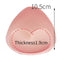 2pcs 1pair Sponge Inserts In Bra Padded for Swimsuit Breast Push Up Fill Brassiere Breast Patch Pads Women Intimates Accessories