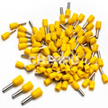 wire connect 100pcs Insulated connector Terminal Crimp Terminator cold pressed insulated termina VE0508 7508 1008 1508 2508 4009