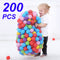 Colors Baby Plastic Balls Water Pool Ocean Wave Ball Kids Swim Pit With Basketball Hoop Play House Outdoors Tents Toy HYQ2