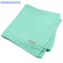 Baby Blanket Knitted Newborn Swaddle Wrap Blankets Super Soft Toddler Infant Bedding Quilt For Bed Sofa Basket Stroller Blankets