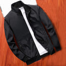 MANTLCONX New Spring Men Jacket Coats Casual Solid Color Jackets Stand Collar Men Business Jacket Brand Clothing Male Outwear