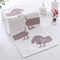25*50CM Baby Towel Home Daily Cartoon Cute Embroidered Dog Baby Towels Scarf Bath Stuff Cotton Baby Wash Towel