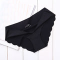 High Quality Women's Seamless Panties Solid Ultra-thin Panties Underwear Women's Sexy low-Rise Ruffles Briefs Lingerie New