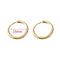 40mm 60mm 70mm 80mm Exaggerate Big Smooth Circle Hoop Earrings Brincos Simple Party Round Loop Earrings for Women Jewelry