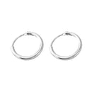 40mm 60mm 70mm 80mm Exaggerate Big Smooth Circle Hoop Earrings Brincos Simple Party Round Loop Earrings for Women Jewelry
