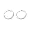 40mm 60mm 70mm 80mm Exaggerate Big Smooth Circle Hoop Earrings Brincos Simple Party Round Loop Earrings for Women Jewelry