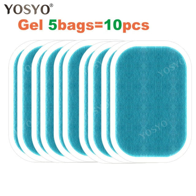5/10/15Pair Replacement Gel Pads For EMS Trainer Weight Loss Abdominal Muscle Stimulator Exerciser Replacement Massage Gel