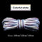 1Pair Reflective Shoelaces Laser sequin Shoelace Weave Braided bracelet Sneakers Running Shoes lace Adult children shoe strings
