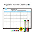 A3 Magnetic Weekly & Monthly Planner Whiteboard Fridge Magnet Flexible Daily Message Drawing Refrigerator Bulletin White Board