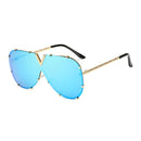 Men's Sunglasses Fashion Oversized Sunglasses Men Brand Designer Goggle Sun Glasses Female Style Oculos De Sol UV400 O2