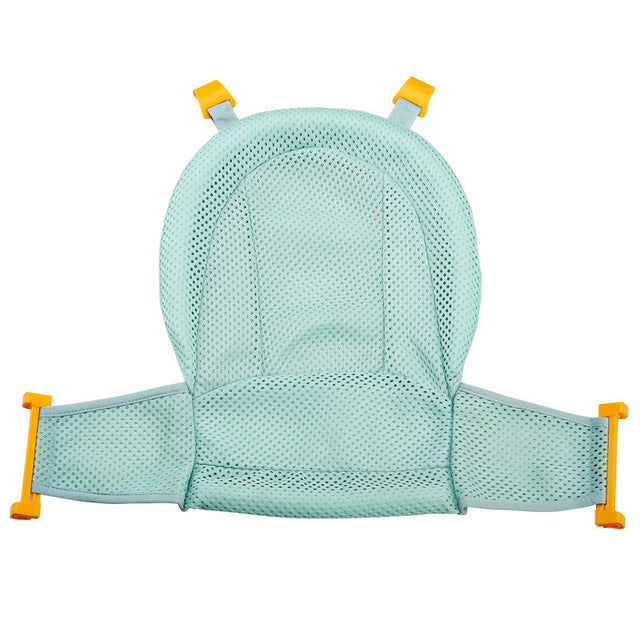 Baby Shower Bath Tub Pad Non-Slip Bathtub Seat Support Mat Newborn Safety Security Bath Support Cushion Foldable Soft Pillow