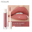 FOCALLURE High Shine Lip Gloss PLUMPMAX Nourish Soft & Smooth Lip Makeup non-Sticky formula Lipgloss