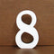 1pc 10CMX10CM White Wooden Letter English Alphabet DIY Personalised Name Design Art Craft Free Standing Heart Wedding Home Decor