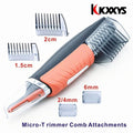 Micro Precision Eyebrow Ear Nose Trimmer Removal Clipper Shaver Personal Electric Face Care Hair Trimer With LED Light