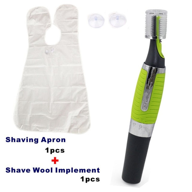 Micro Precision Eyebrow Ear Nose Trimmer Removal Clipper Shaver Personal Electric Face Care Hair Trimer With LED Light