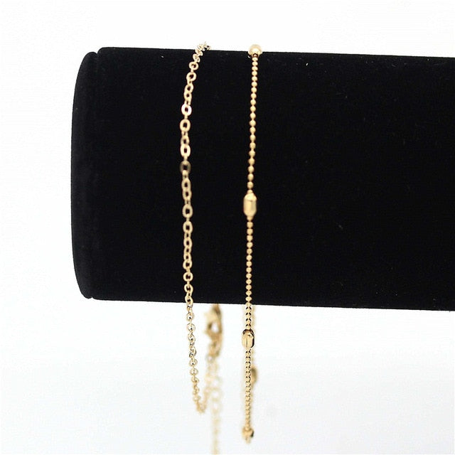 Trendy Jewelry Female Anklets Barefoot Crochet Sandals Foot Jewelry Leg New Anklets On Foot Ankle Bracelets For Women Leg Chain