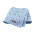 Baby Blankets Knitted Newborn Bebes Stroller Bedding Quilts Cotton Toddler Kids Swaddling Wrap Infantil Unisex Blankets 100*80cm