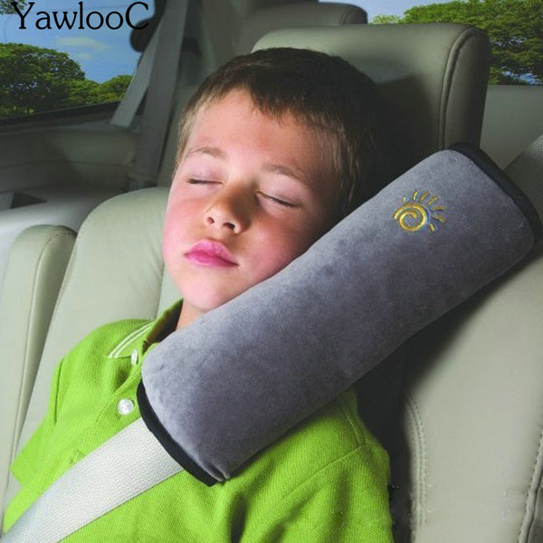 Baby Pillow Car Safety Belt & Seat Sleep Positioner Protect Shoulder Pad Adjust Vehicle Seat Cushion for Kids Baby Playpens