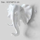 Hanger Keys Creative American Hanging Hook Holder Wall Home Strong Seamless Sticking Hook Decorative Hook Creative Animal Hooks