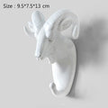 Hanger Keys Creative American Hanging Hook Holder Wall Home Strong Seamless Sticking Hook Decorative Hook Creative Animal Hooks