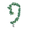 2M Artificial Green Eucalyptus Garland Leaves Vine Fake Vines Rattan Artificial Plants Ivy Wreath Wall Decor Wedding Decoration