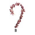 2M Artificial Green Eucalyptus Garland Leaves Vine Fake Vines Rattan Artificial Plants Ivy Wreath Wall Decor Wedding Decoration